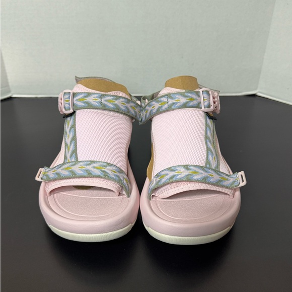 Teva Pink and Blue Women's Sandals - Picture 2 of 5